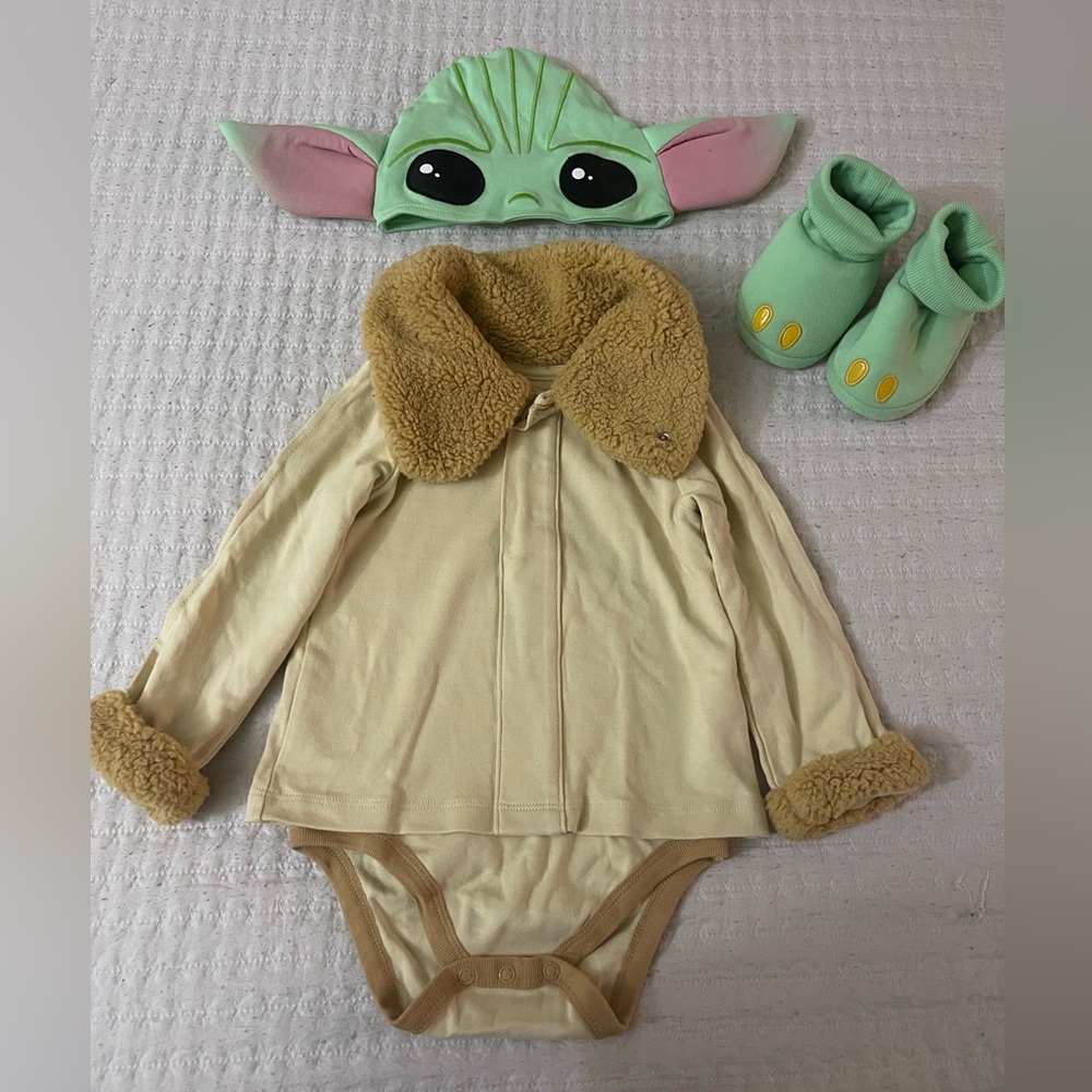 Baby yoda grogu costume